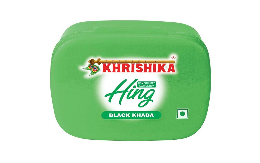 Khrishika Hing Black Khada    Pack  200 grams
